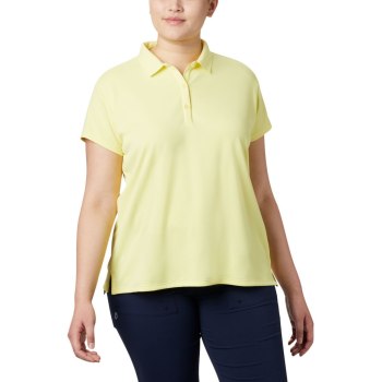 Columbia PFG Innisfree Short Sleeve Plus Size, Polo Naranjas Para Mujer | 028965-VFC